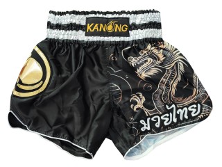 KANONG ムエタイパンツ : KNS-505-ブラック