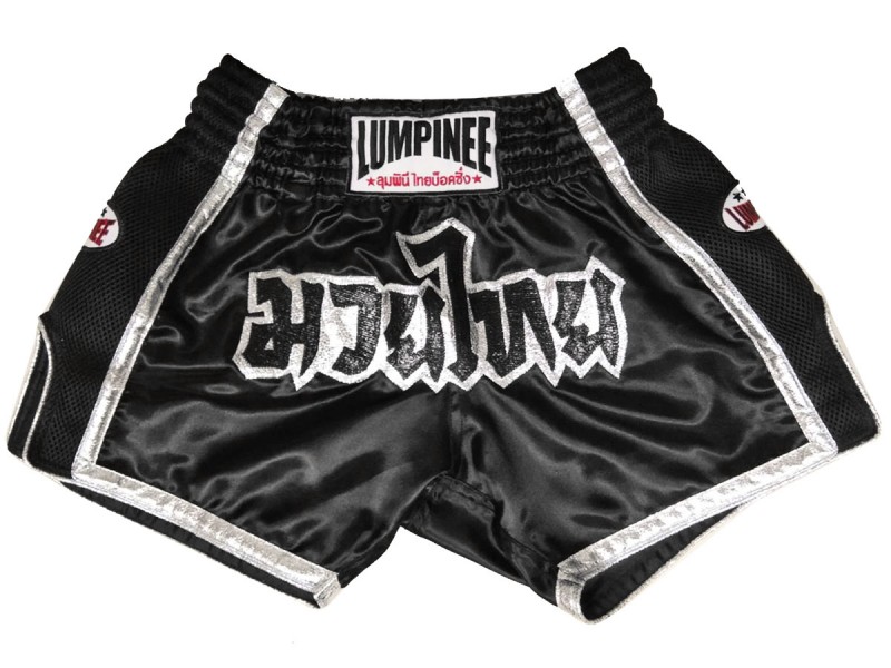 Lumpinee タイボクシングパンツ Lumrto 005 黒 ムエタイ 用品 Japanmuaythai Com