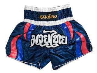 KANONG キックボクシングパンツ : KNS-138-紺