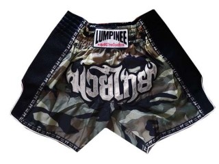 LUMPINEE ムエタイパンツキッズ キック キック ボクシング パンツ 子供  : LUMRTO-003-迷彩